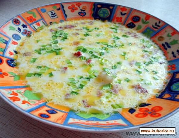Сырный суп рецепт с плавленным сыром с колбасой