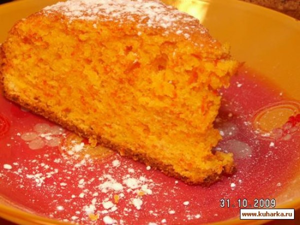 Морковный пирог от Армана Арналя