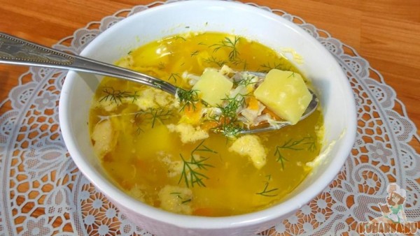 Куриный Суп С Яйцом Фото